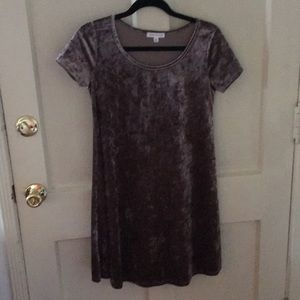 Velvet dress